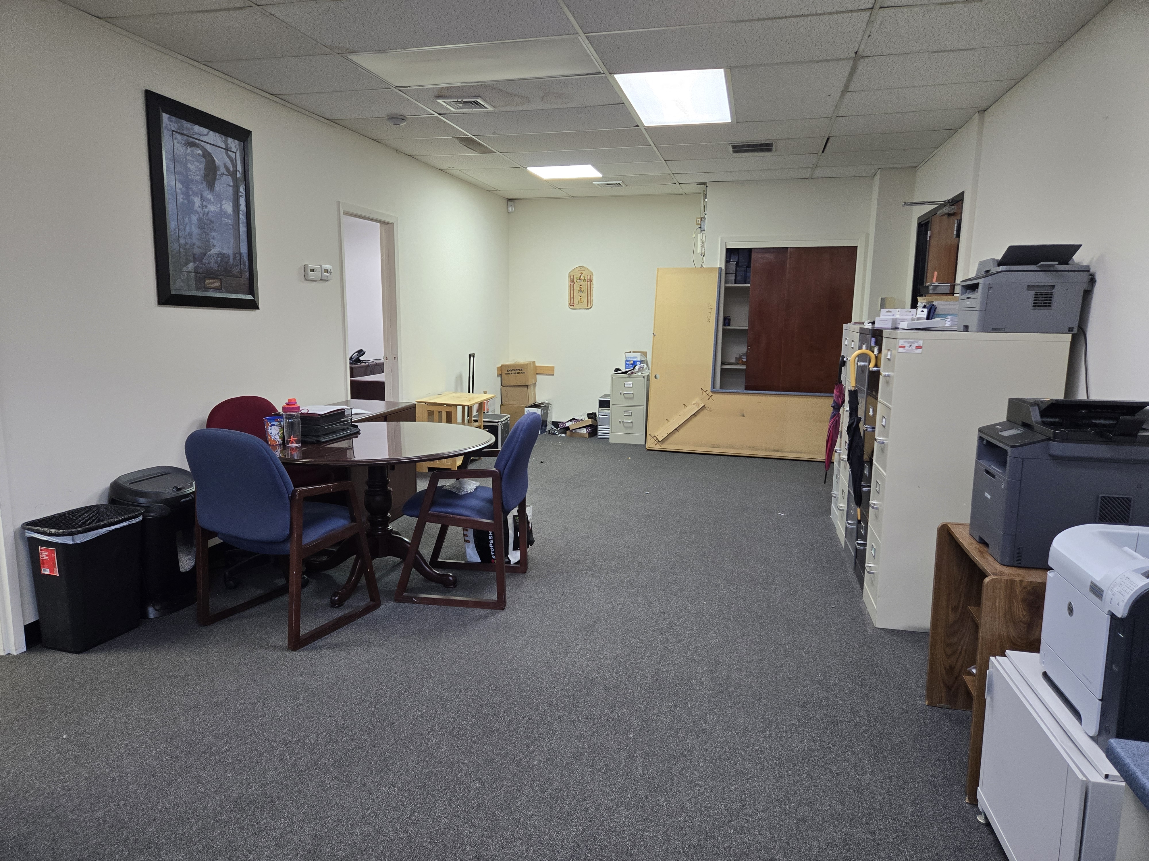 Main Room with large storage closet